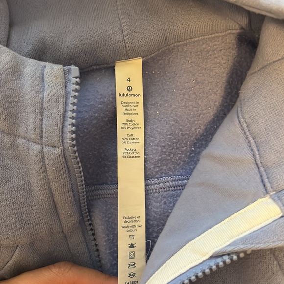 Lulu lemon scuba zip up - Picture 2 of 3